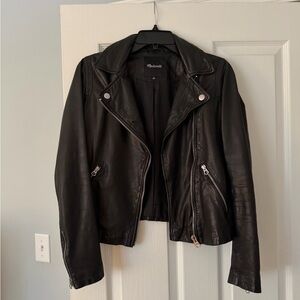 Madewell Black Leather Jacket